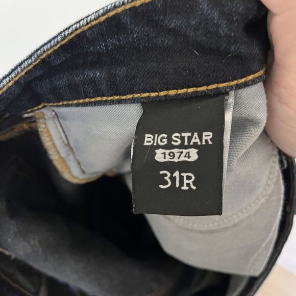 BIG STAR Jeans Women’s Kate Straight Leg Mid Rise Fit Denim - 31R - Picture 13 of 14